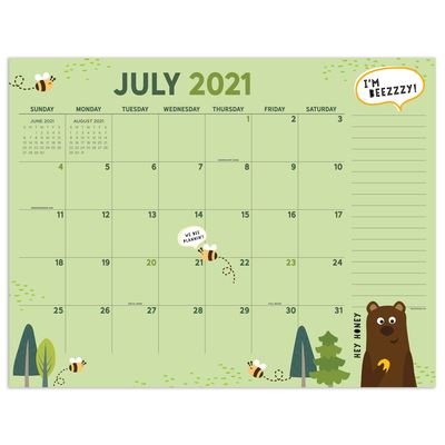 Cover for TF Publishing · Cal 2022- Monthly Theme Academic Year Desk Pad (Calendar) (2021)