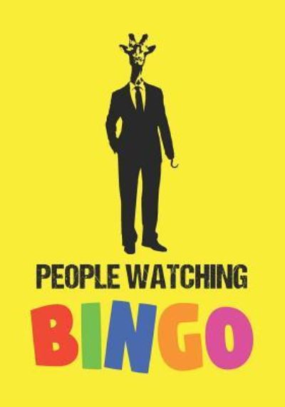 Cover for Cutiepie Bingo · People Watching Bingo (Paperback Book) (2018)