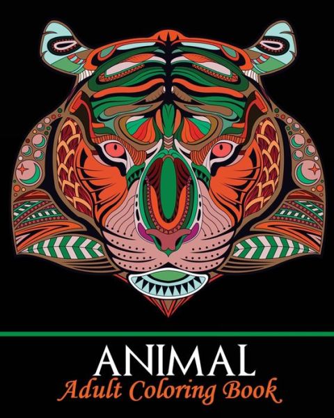 Cover for Ceci Gomes · Animal Adult Coloring Book (Pocketbok) (2018)