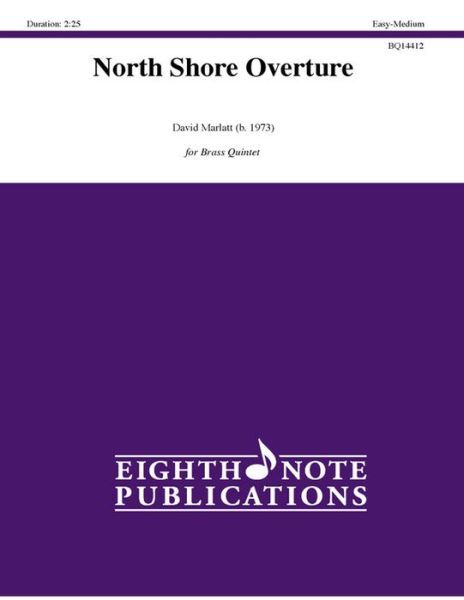 Cover for David Marlatt · North Shore Overture : Score &amp; Parts (Pocketbok) (2014)