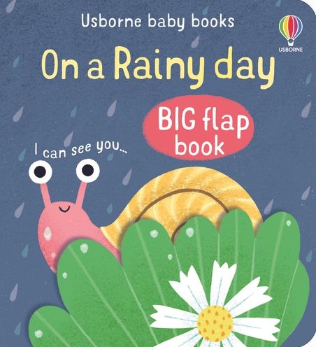 Cover for Mary Cartwright · On a Rainy Day - Baby's Big Flap Books (Board book) (2023)