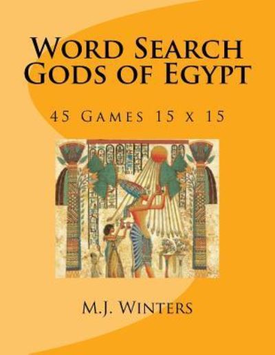 Cover for M J Winters · Word Search Gods of Egypt (Paperback Book) (2017)