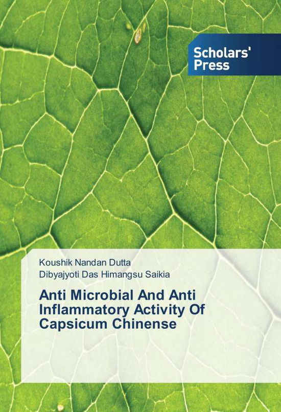 Cover for Dutta · Anti Microbial And Anti Inflammat (Book)