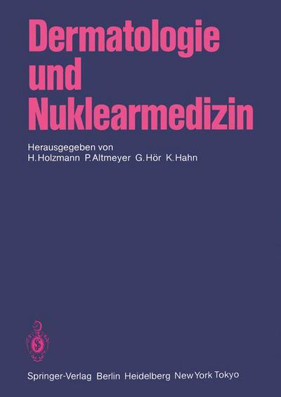 Cover for H Holzmann · Dermatologie und Nuklearmedizin (Paperback Book) (1985)