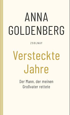 Cover for Anna Goldenberg · Versteckte Jahre (Book)