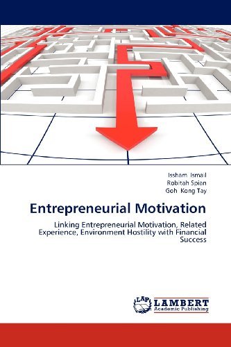 Cover for Goh Kong Tay · Entrepreneurial Motivation: Linking Entrepreneurial Motivation, Related Experience, Environment Hostility with Financial Success (Pocketbok) (2012)