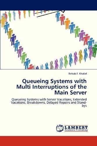 Cover for Rehab F. Khalaf · Queueing Systems with Multi Interruptions of the Main Server: Queueing Systems with Server Vacations, Extended Vacations, Breakdowns, Delayed Repairs and Stand-bys (Pocketbok) (2013)