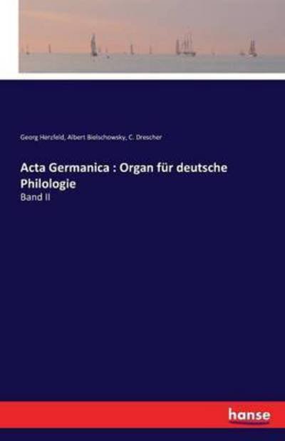Cover for Herzfeld · Acta Germanica : Organ für deu (Book) (2016)