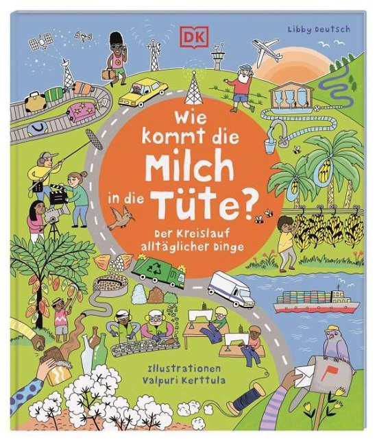 Cover for Deutsch · Wie kommt die Milch in die Tüte (Bog)