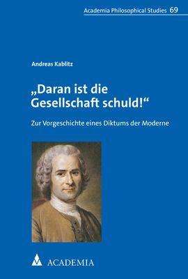 Cover for Kablitz · &quot;Daran ist die Gesellschaft sch (Book) (2020)