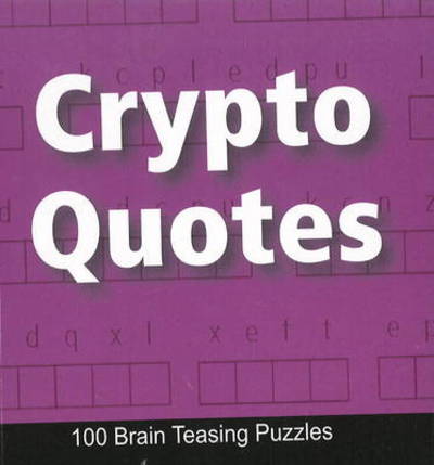 Cover for B Jain Publishing · Crypto Quotes: 100 Brain Teasing Puzzles (Paperback Book) (2021)