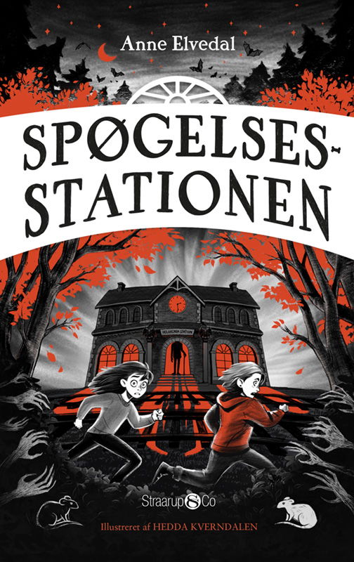 Cover for Anne Elvedal · Spøgelsesstationen: Spøgelsesstationen (Hardcover Book) [1. wydanie] (2025)