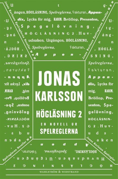 Cover for Jonas Karlsson · Högläsning 2: En novell ur Spelreglerna (ePUB) (2011)