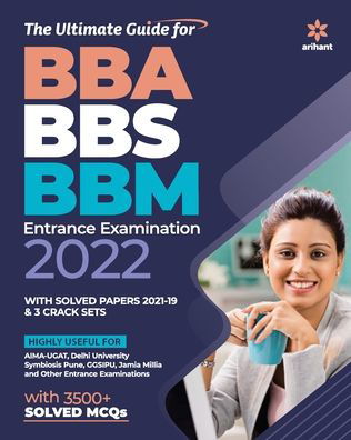 Cover for Arihant Experts · BBA Entrance Examination (Pocketbok) (2021)