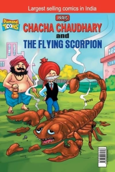 Cover for Pran's · Chacha Chaudhary and the Flying Scorpion (Paperback Book) (2021)