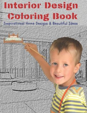 Cover for Jane Williams · Interior Design Coloring Book (Paperback Book) (2020)