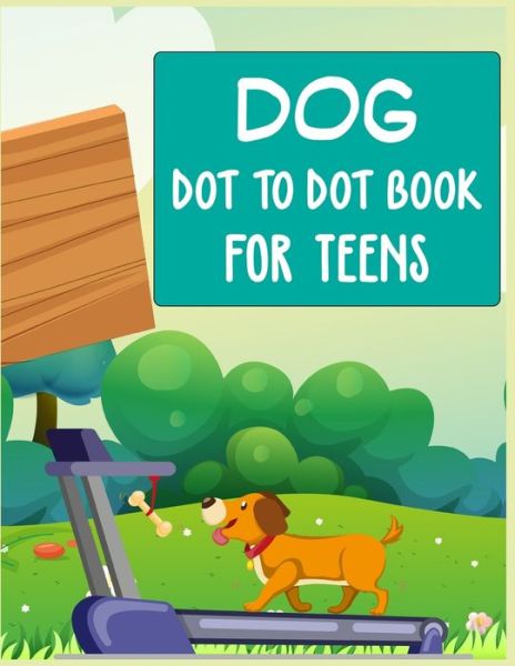 Cover for Nitu Publishing · Dog Dot to Dot Book For Teens (Paperback Book) (2020)