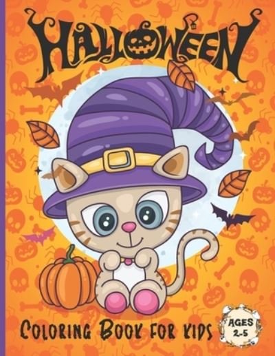 Cover for Krypton Activityz · Halloween Coloring Book for kids Ages 2-5 (Pocketbok) (2020)