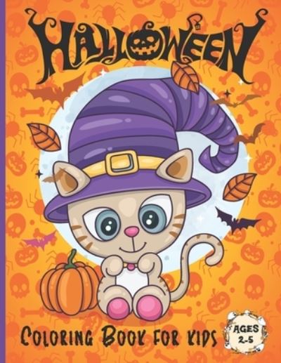 Cover for Krypton Activityz · Halloween Coloring Book for kids Ages 2-5 (Paperback Book) (2020)