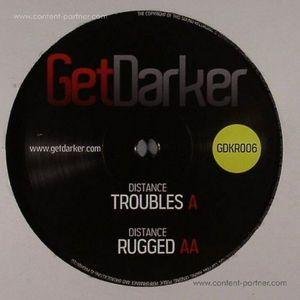 Cover for Distance · Troubles (12&quot;) (2012)