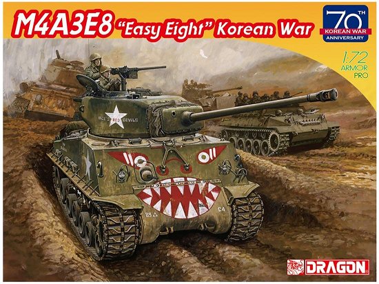 Cover for Dragon · 1/72 M4a3e8 Easy Eight Korean War 70th Anni. (Leketøy)