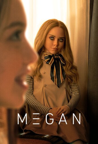 Cover for M3gan (Blu-ray) (2023)