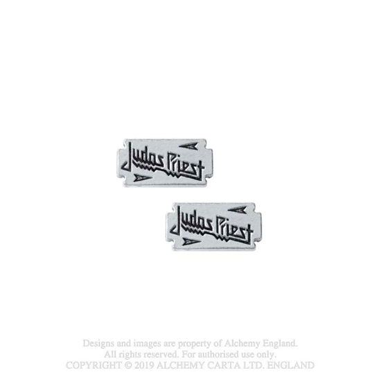 Judas Priest - Judas Priest Razorblade Studs Earrings (Merchandise Misc) - Judas Priest - Merchandise - JUDAS PRIEST - 0664427049709 - October 7, 2019