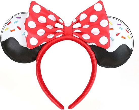 Loungefly: Disney Minnie Sweets Sprinkle Ears Headband (wdhb0098) - Loungefly - Produtos - - 0671803386709 - 25 de novembro de 2021