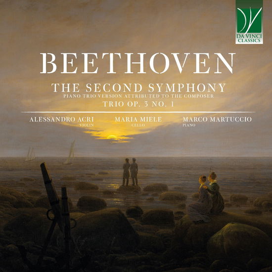 Cover for Beethoven / Acri,alessandro / Miele / Martuccio · Beethoven: 2nd Symphony (CD) [Piano Trio edition] (2025)
