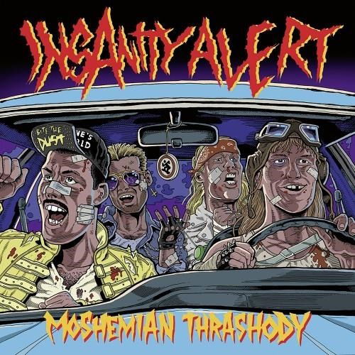 Cover for Insanity Alert · Moshemian Thrashody EP (10&quot;) [Limited edition] (2024)