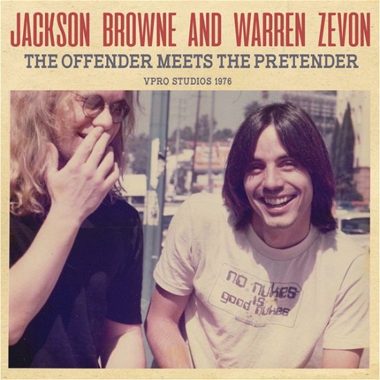 Cover for Jackson Browne and Warren Zevon · The Offender Meets The Pretender (CD) (2021)