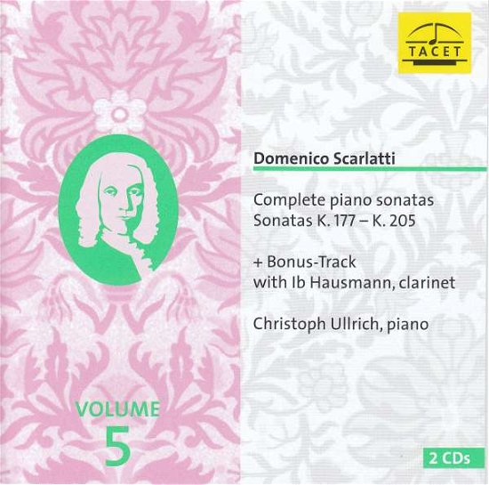 Cover for Christoph Ullrich · Scarlatti, Complete Piano Sonatas Vol. 5, K. 177 - K. 205 (CD) (2021)