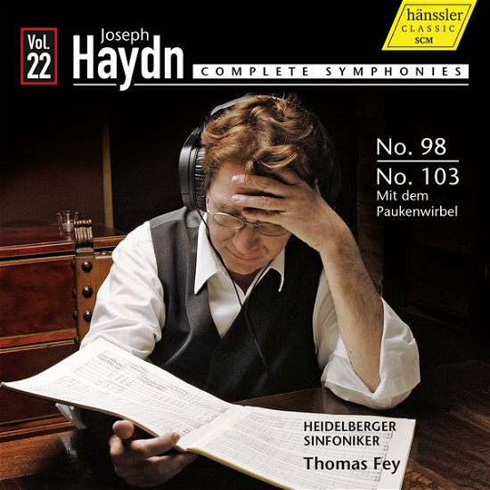 Comp Syms 22-syms 98 & 103 - Haydn / Fey / Heidelberger Sinfoniker - Musiikki - HANSSLER - 4010276026709 - tiistai 12. elokuuta 2014