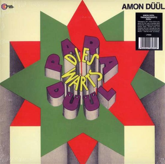 Cover for Amon Duul · Paradieswartz Duul (LP) (2008)