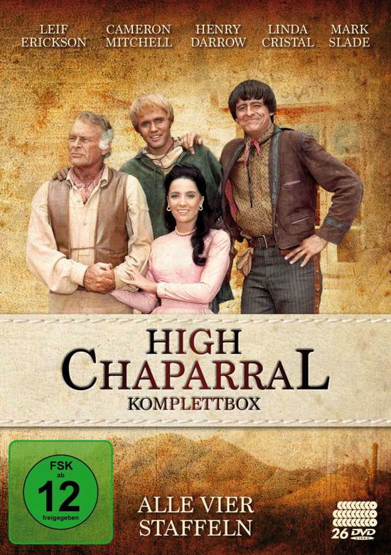 High Chaparral-komplettbox: Alle - David Dortort - Elokuva - FERNSEHJUW - 4042564184709 - perjantai 6. heinäkuuta 2018