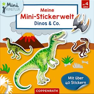 Cover for Meine Mini-stickerwelt · Dinos &amp; Co. (MERCH)