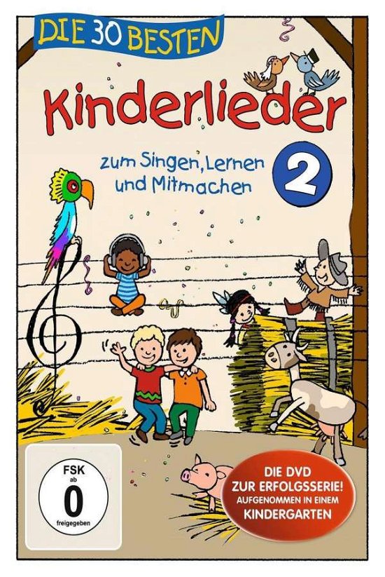 Simone Sommerland,karsten Glück & Die Kita-frösche · Die 30 Besten Kinderlieder 2 (DVD) (2017)