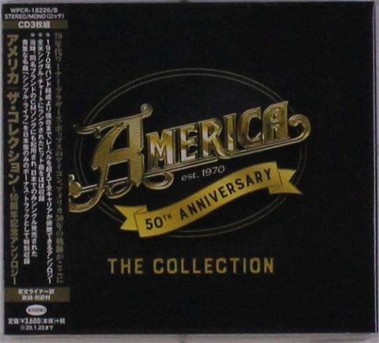 Cover for America · The Collection ~50 Anniversity Antho (CD) [Japan Import edition] (2019)