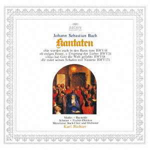 Cover for Bach / Richter,karl · Bach: Cantatas Bwv 44/34/68/175 (CD) [Limited edition] (2018)