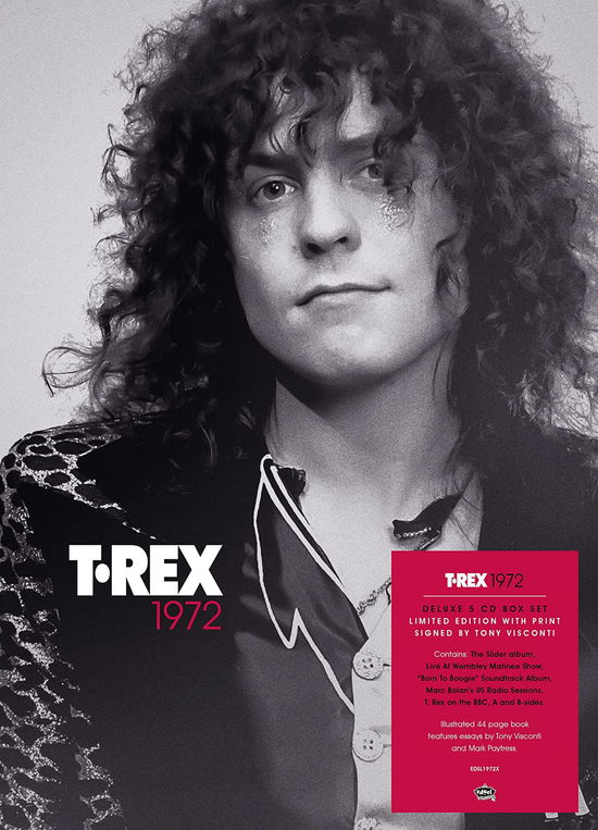 1972 - T. Rex - Musiikki - EDSEL - 5014797906709 - torstai 21. huhtikuuta 2022