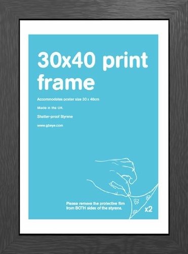 Cover for Gb Eye · GBEYE - MDF Black Frame - 30  x 40 cm - PDC - X2 (Leketøy)