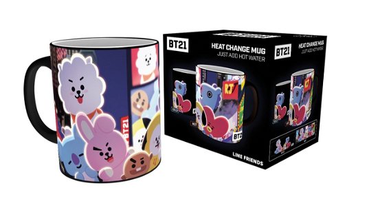 Bt21 - Mug Heatchange - 320Ml - Times Square - Bt21 - Merchandise - ABYSSE UK - 5028486425709 - June 12, 2023