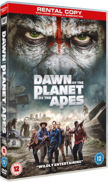 Cover for Dawn Of The Planet Of The Apes (DVD) (2014)