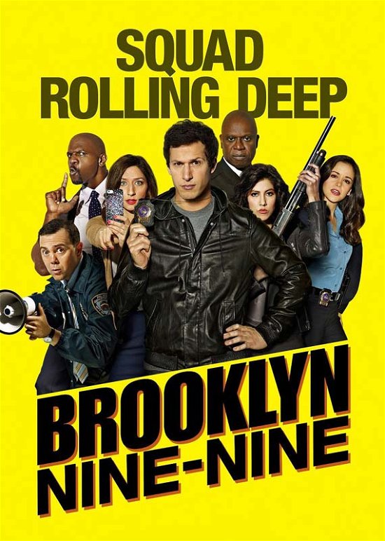 Cover for Brooklyn Nine Nine S4 DVD · Brooklyn Nine Nine Season 4 (DVD) (2017)