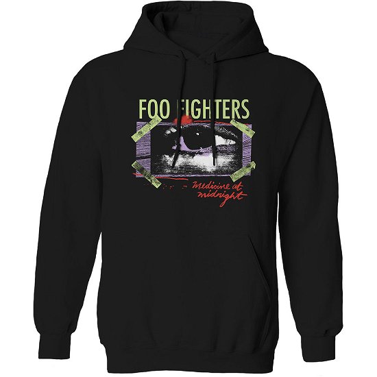 Foo Fighters Unisex Pullover Hoodie: Medicine At Midnight Taped - Foo Fighters - Marchandise - PHD - 5056012049709 - 26 février 2021