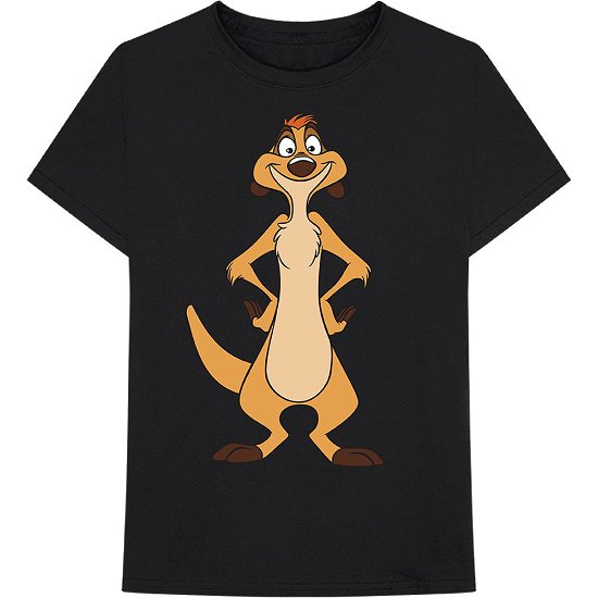 Cover for Lion King - The · The Lion King Unisex T-Shirt: Timon Stand (T-shirt) [size M] [Black - Unisex edition] (2020)