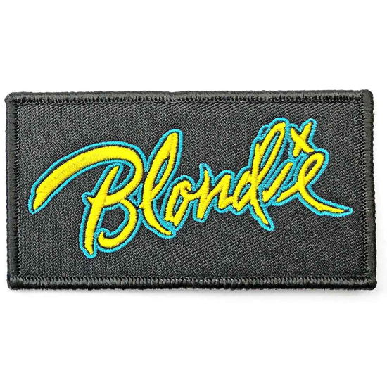 Blondie Woven Patch: ETTB Logo (Standard) - Blondie - Gadżety -  - 5056368603709 - 