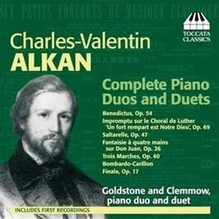Cover for Alkan / Goldstone / Clemmow · Complete Piano Duos &amp; Duets 1 (CD) (2011)