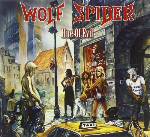 Cover for Wolf Spider · Hue of Evil (Remastered + Bonus Trac (CD) (2023)