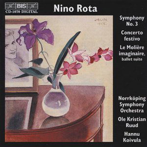 Cover for Rota / Ruud / Koivula / Norrkoping So · Symphony 3 / Concerto Festivo Per Orchestra (CD) (2001)